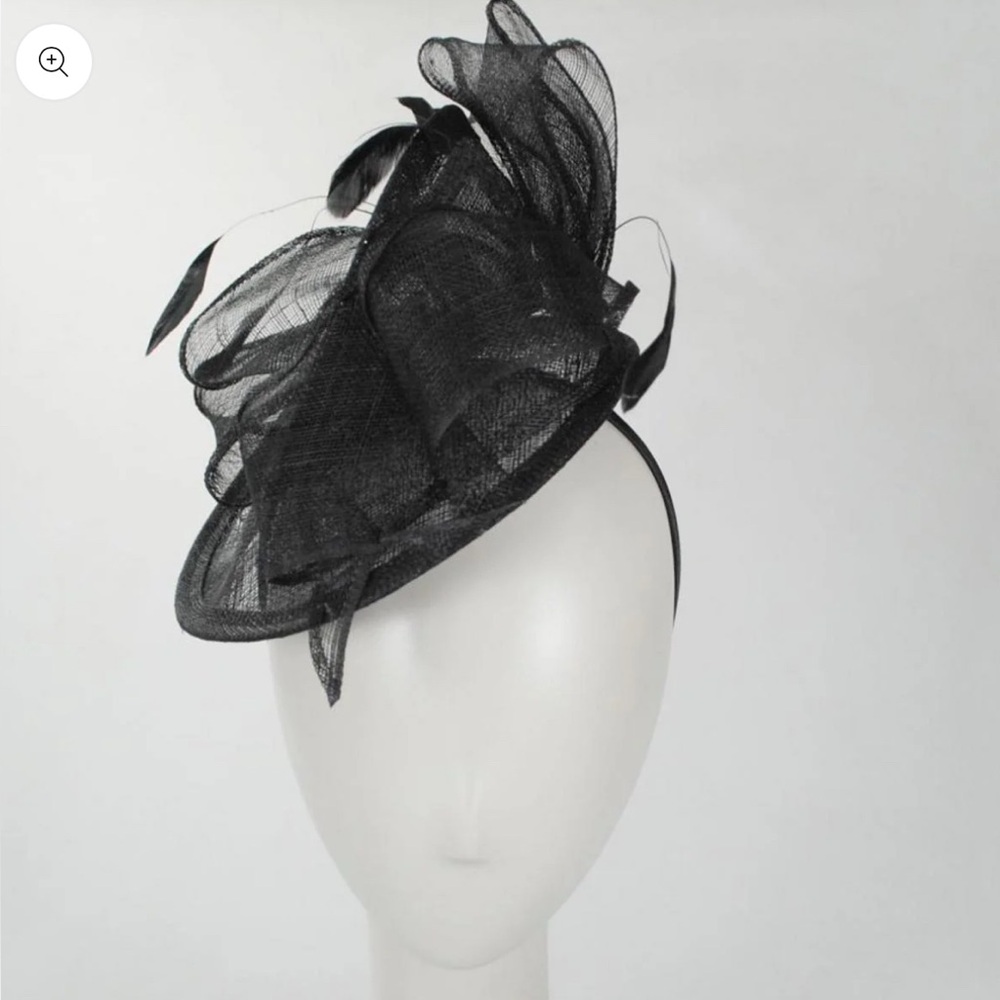 Fascinator Tea Party Headband, Derby Wedding Church Bridal Cocktail Feathers